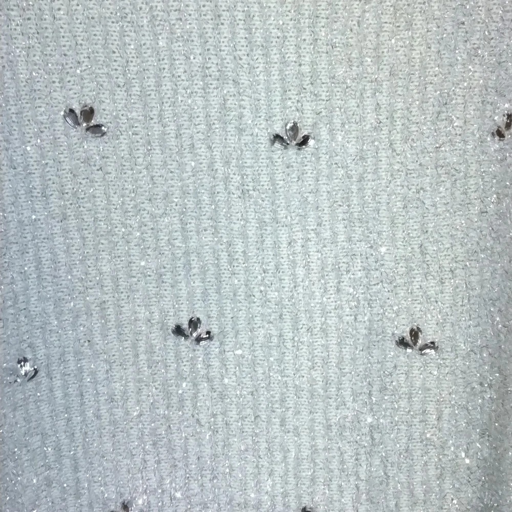 Ruby Rd. Metallic Silver Sweater - Picture 2 of 6